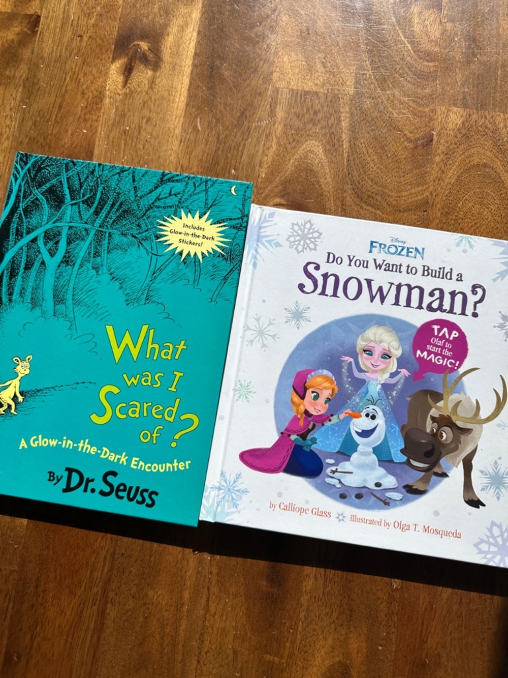 Dr. Seuss + Disney Frozen Kids Book Bundle Glow in the Dark + Interactive
